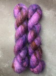 Shrinking Violet Brushed Baby Suri Silk Lace