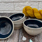 Dark Blue Notions Dish by Cloverhill Ceramics