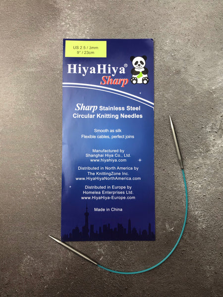Hiya Hiya sharp 9” fixed circular needle